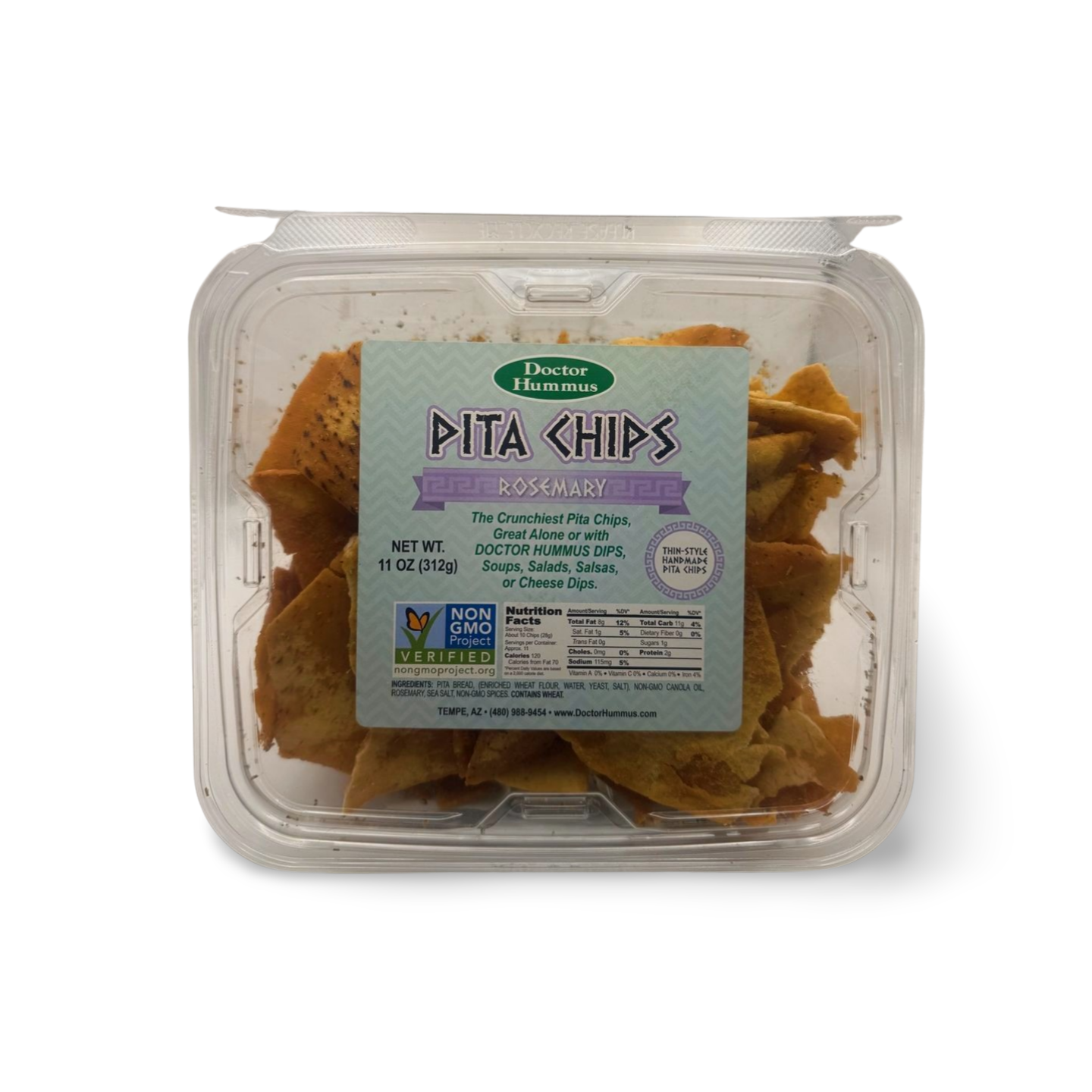 Rosemary Pita Chips