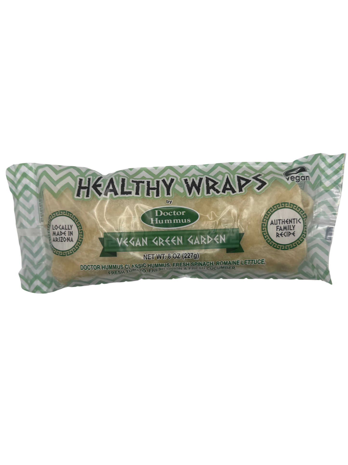 Vegan Green Garden Wrap