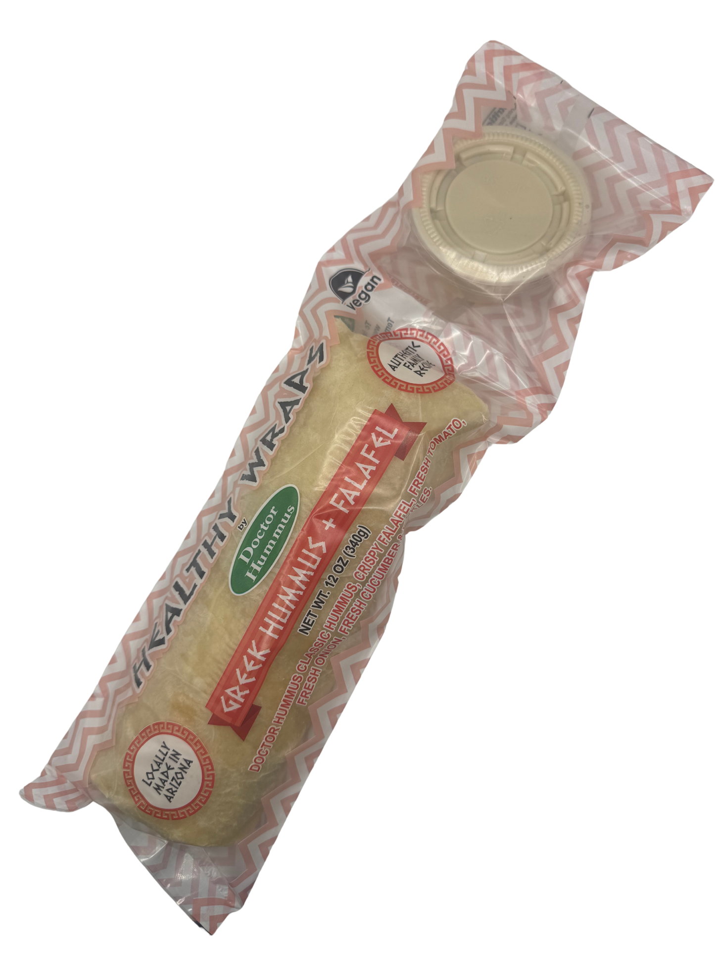 Greek Hummus & Falafel Wrap