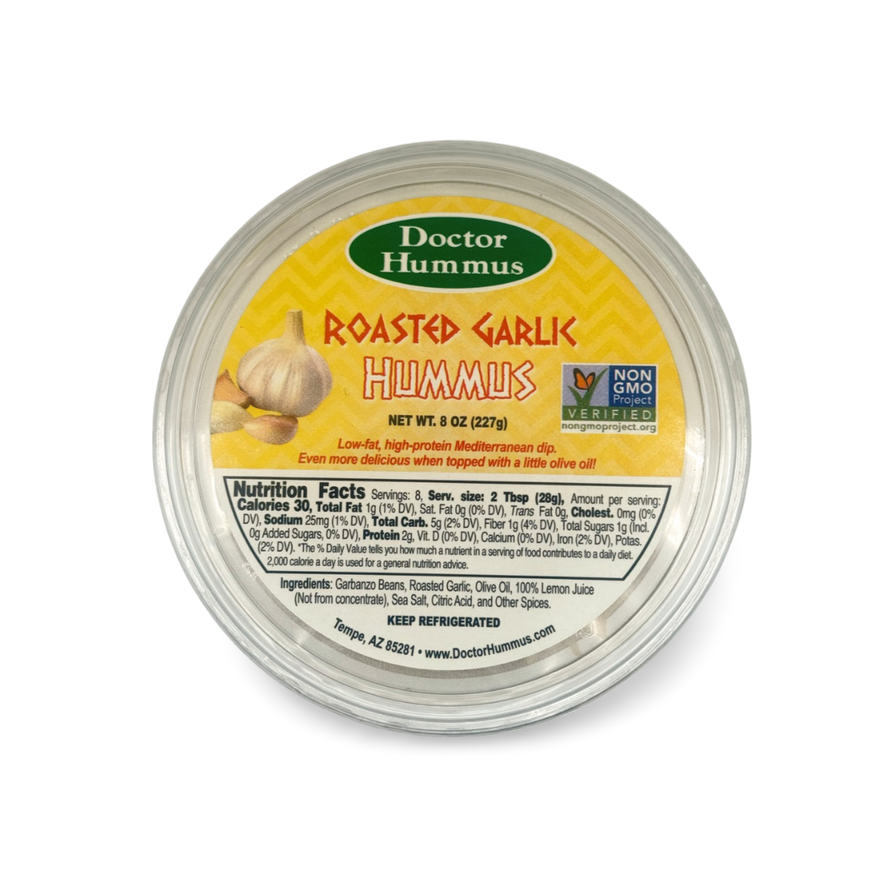 Roasted Garlic Hummus