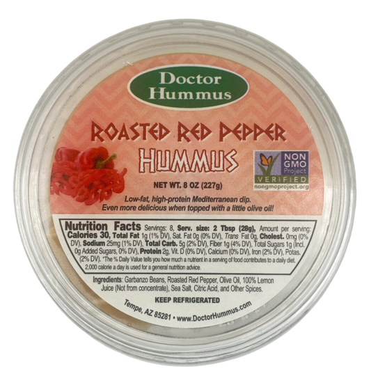 Roasted Red Pepper Hummus