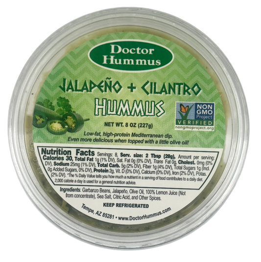 Jalapeño & Cilantro Hummus