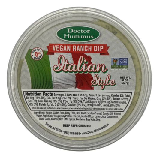 Italian Style Vegan Ranch Dip