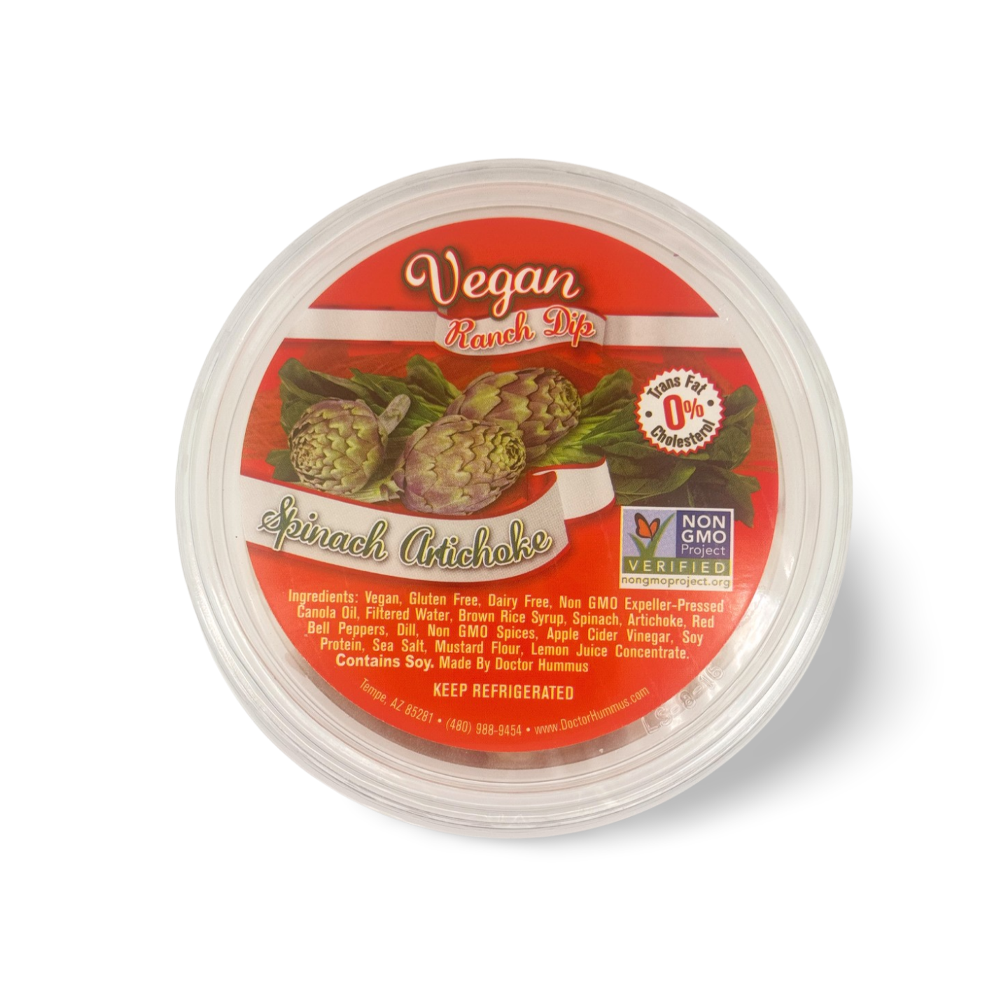 Spinach & Artichoke Vegan Ranch Dip